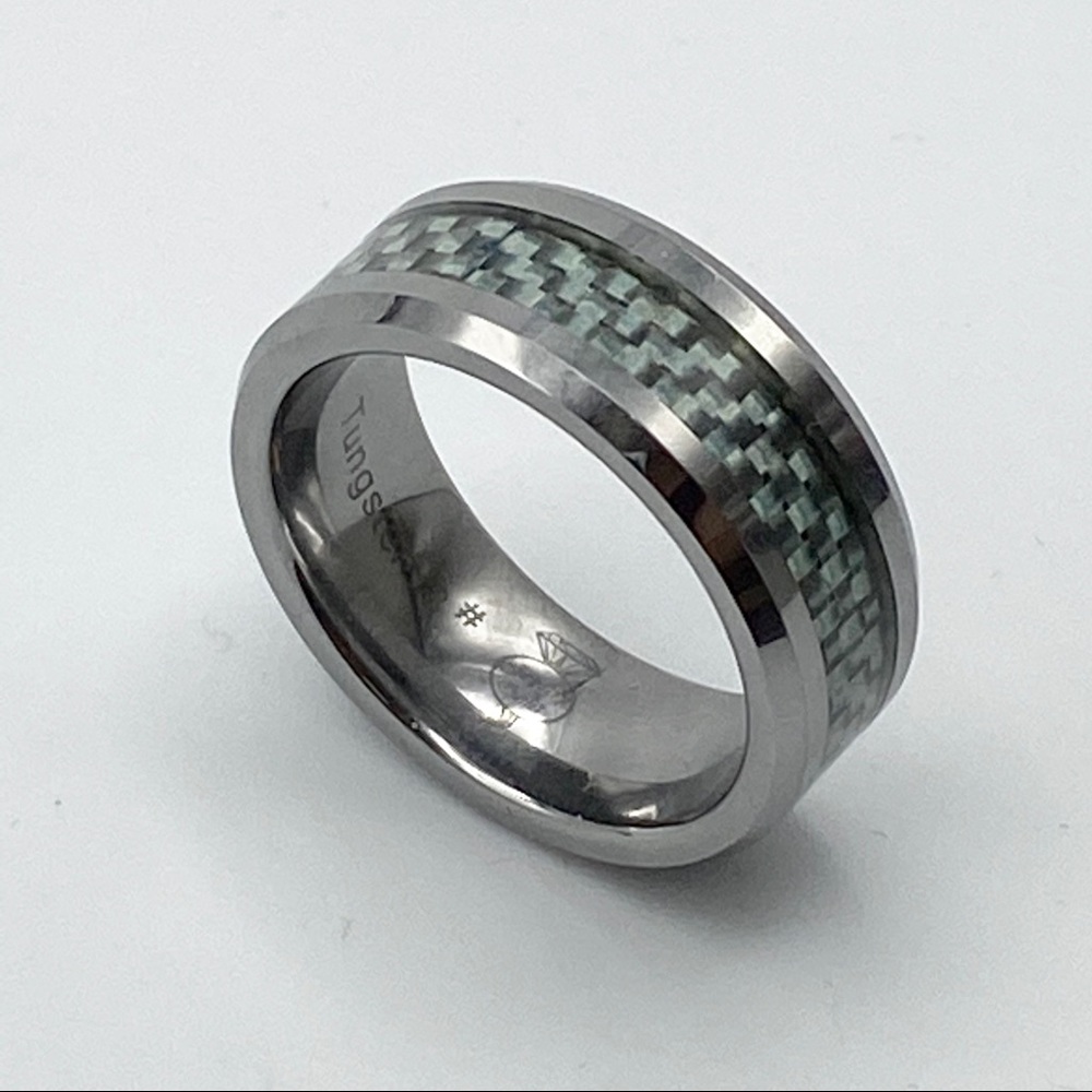 Tungsten Men’s Ring 8